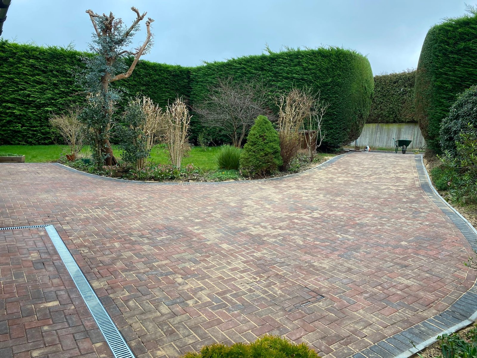 Driveway — block paving